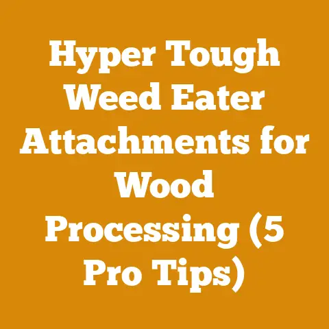 Hyper Tough Weed Eater Attachments for Wood Processing (5 Pro Tips)