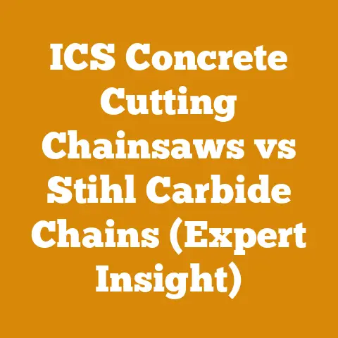 ICS Concrete Cutting Chainsaws vs Stihl Carbide Chains (Expert Insight)