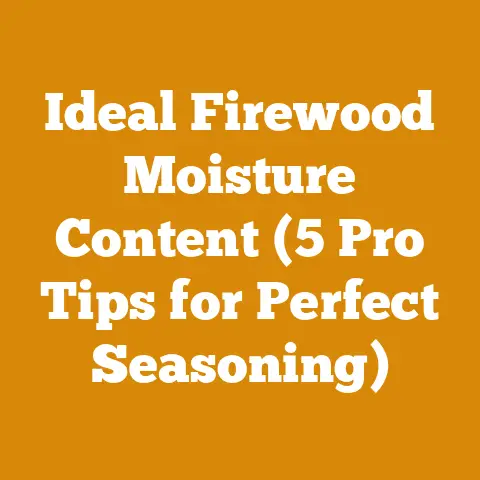 Ideal Firewood Moisture Content (5 Pro Tips for Perfect Seasoning)