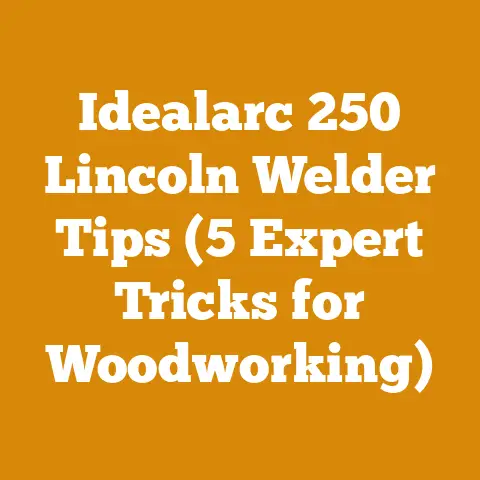 Idealarc 250 Lincoln Welder Tips (5 Expert Tricks for Woodworking)