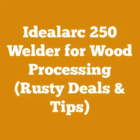 Idealarc 250 Welder for Wood Processing (Rusty Deals & Tips)