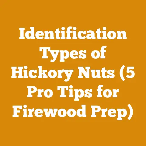 Identification Types of Hickory Nuts (5 Pro Tips for Firewood Prep)