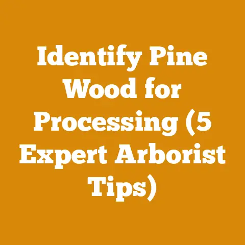 Identify Pine Wood for Processing (5 Expert Arborist Tips)