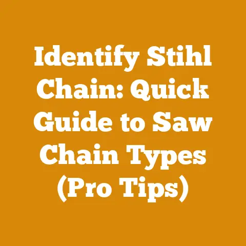 Identify Stihl Chain: Quick Guide to Saw Chain Types (Pro Tips)
