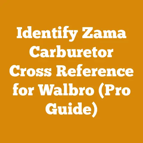Identify Zama Carburetor Cross Reference for Walbro (Pro Guide)