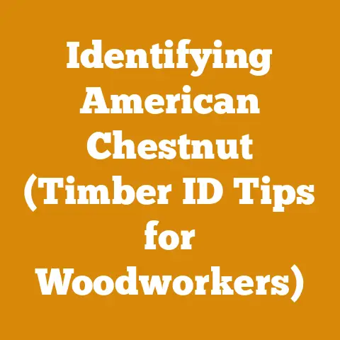 Identifying American Chestnut (Timber ID Tips for Woodworkers)