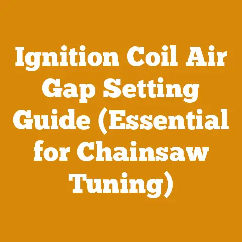 Ignition Coil Air Gap Setting Guide (Essential for Chainsaw Tuning)
