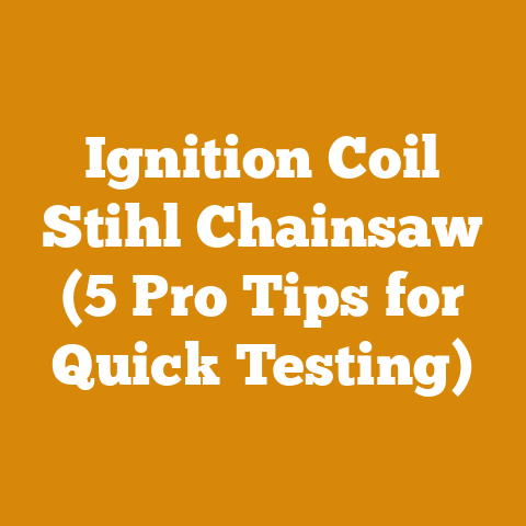 Ignition Coil Stihl Chainsaw (5 Pro Tips for Quick Testing)