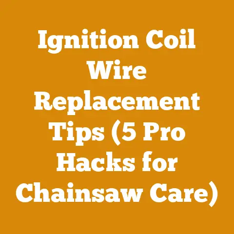 Ignition Coil Wire Replacement Tips (5 Pro Hacks for Chainsaw Care)