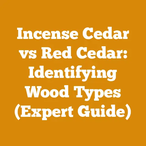Incense Cedar vs Red Cedar: Identifying Wood Types (Expert Guide)