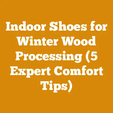 Indoor Shoes for Winter Wood Processing (5 Expert Comfort Tips)