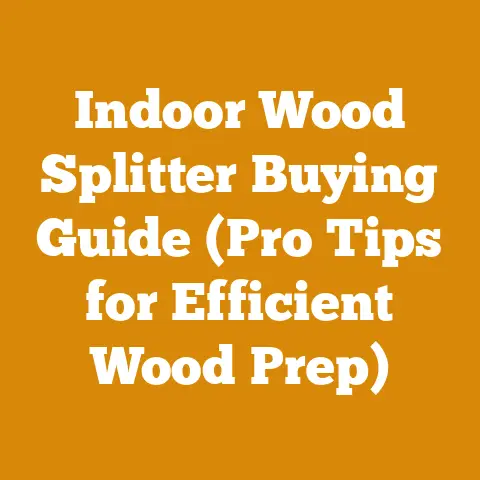 Indoor Wood Splitter Buying Guide (Pro Tips for Efficient Wood Prep)