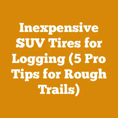 Inexpensive SUV Tires for Logging (5 Pro Tips for Rough Trails)