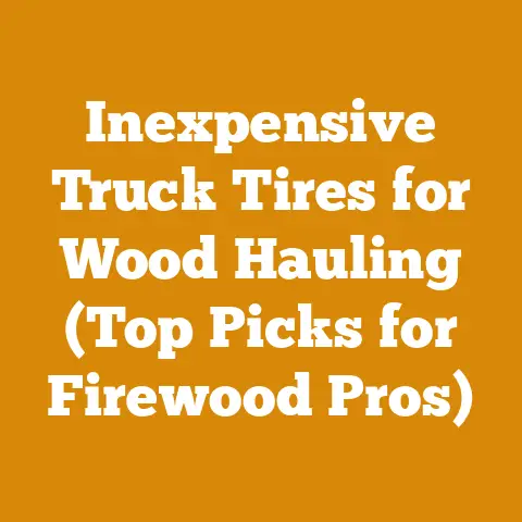 Inexpensive Truck Tires for Wood Hauling (Top Picks for Firewood Pros)