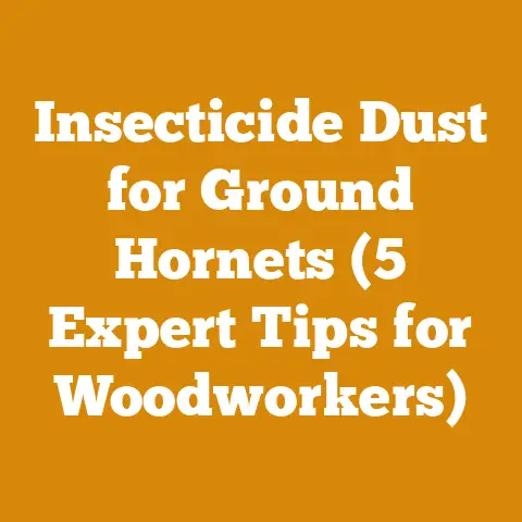 Insecticide Dust for Ground Hornets (5 Expert Tips for Woodworkers)