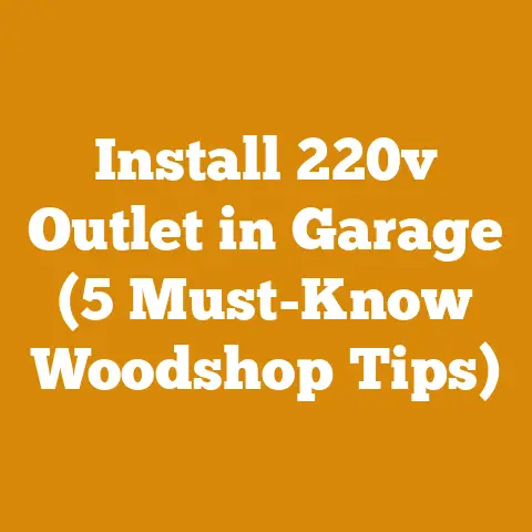 Install 220v Outlet in Garage (5 Must-Know Woodshop Tips)