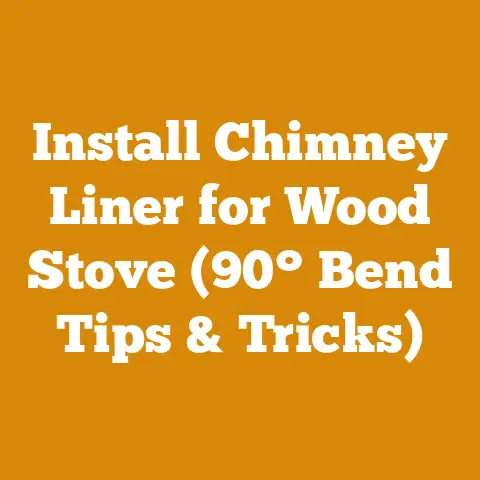 Install Chimney Liner for Wood Stove (90° Bend Tips & Tricks)