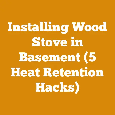 Installing Wood Stove in Basement (5 Heat Retention Hacks)