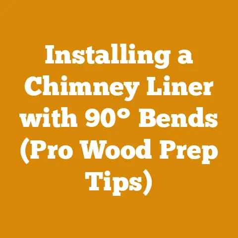 Installing a Chimney Liner with 90° Bends (Pro Wood Prep Tips)
