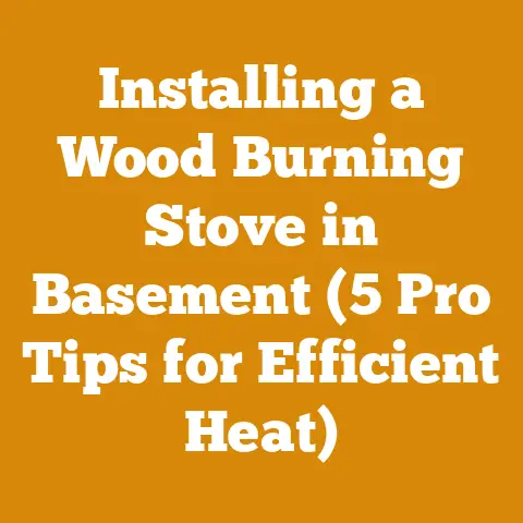 Installing a Wood Burning Stove in Basement (5 Pro Tips for Efficient Heat)