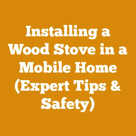 Installing a Wood Stove in a Mobile Home (Expert Tips & Safety)
