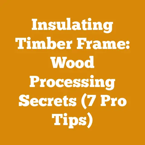Insulating Timber Frame: Wood Processing Secrets (7 Pro Tips)