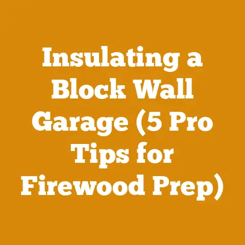 Insulating a Block Wall Garage (5 Pro Tips for Firewood Prep)