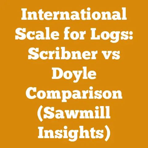 International Scale for Logs: Scribner vs Doyle Comparison (Sawmill Insights)