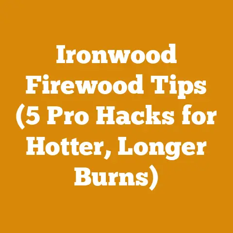 Ironwood Firewood Tips (5 Pro Hacks for Hotter, Longer Burns)