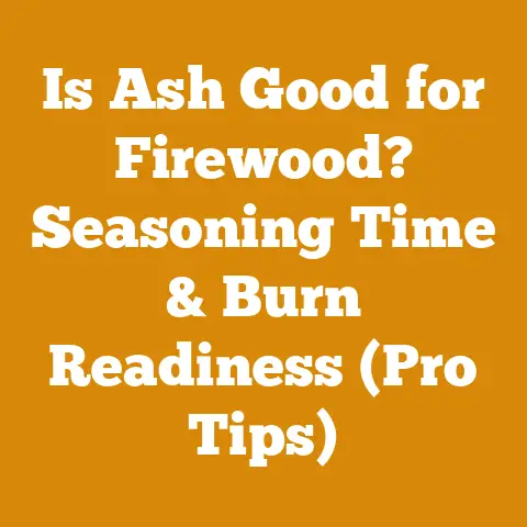 Is Ash Good for Firewood? Seasoning Time & Burn Readiness (Pro Tips)