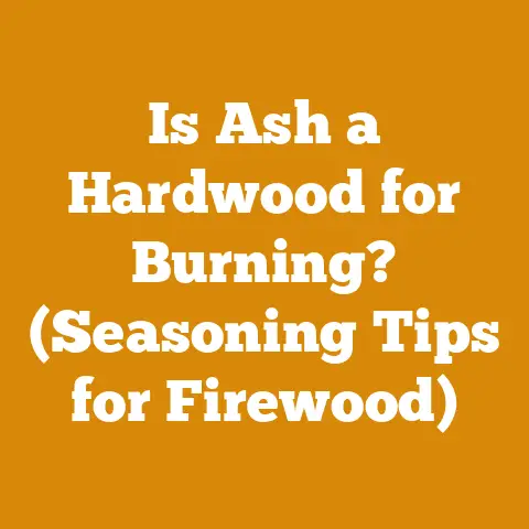 Is Ash a Hardwood for Burning? (Seasoning Tips for Firewood)
