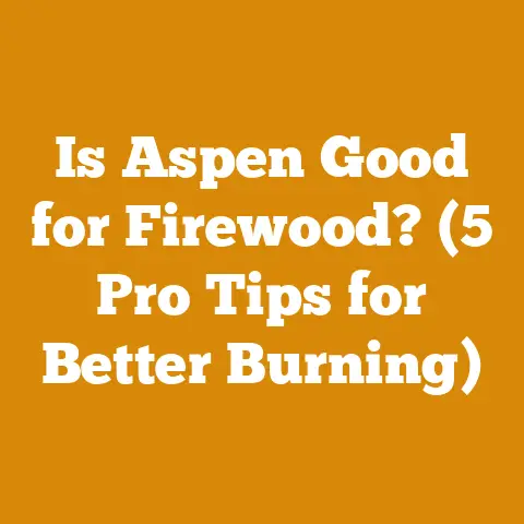 Is Aspen Good for Firewood? (5 Pro Tips for Better Burning)