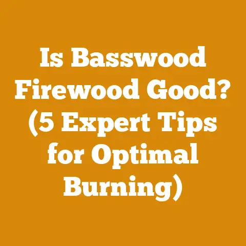 Is Basswood Firewood Good? (5 Expert Tips for Optimal Burning)