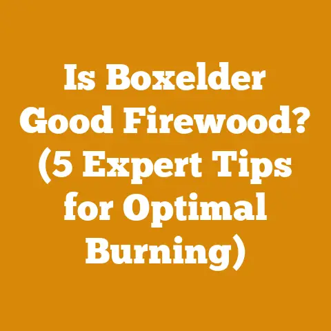 Is Boxelder Good Firewood? (5 Expert Tips for Optimal Burning)