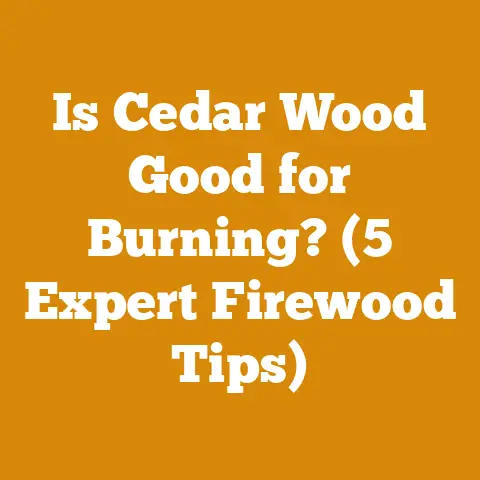 Is Cedar Wood Good for Burning? (5 Expert Firewood Tips)