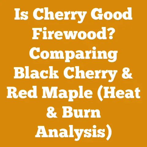Is Cherry Good Firewood? Comparing Black Cherry & Red Maple (Heat & Burn Analysis)