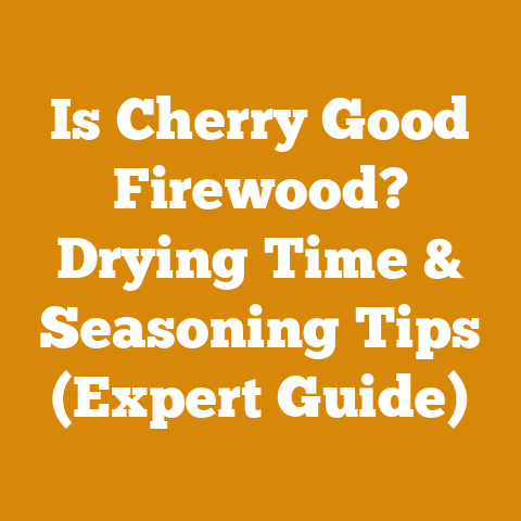 Is Cherry Good Firewood? Drying Time & Seasoning Tips (Expert Guide)