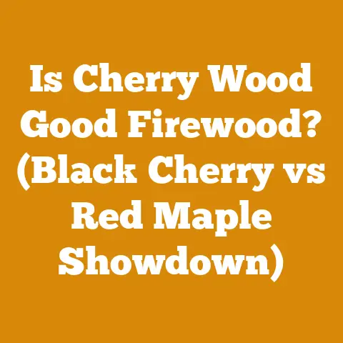 Is Cherry Wood Good Firewood? (Black Cherry vs Red Maple Showdown)