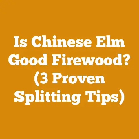 Is Chinese Elm Good Firewood? (3 Proven Splitting Tips)