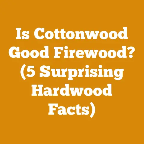 Is Cottonwood Good Firewood? (5 Surprising Hardwood Facts)