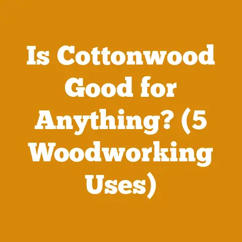 Is Cottonwood Good for Anything? (5 Woodworking Uses)