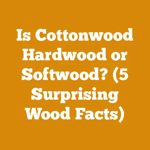 Is Cottonwood Hardwood or Softwood? (5 Surprising Wood Facts)