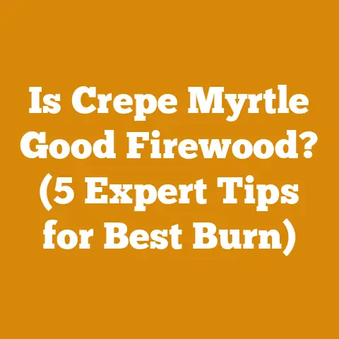 Is Crepe Myrtle Good Firewood? (5 Expert Tips for Best Burn)