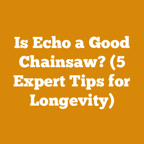 Is Echo a Good Chainsaw? (5 Expert Tips for Longevity)