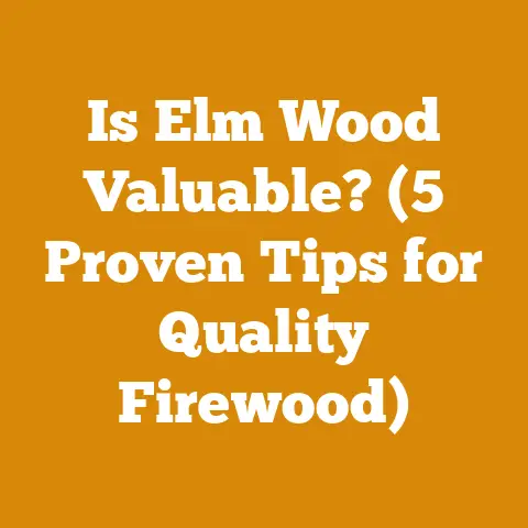 Is Elm Wood Valuable? (5 Proven Tips for Quality Firewood)