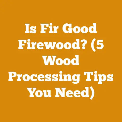 Is Fir Good Firewood? (5 Wood Processing Tips You Need)