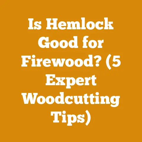 Is Hemlock Good for Firewood? (5 Expert Woodcutting Tips)