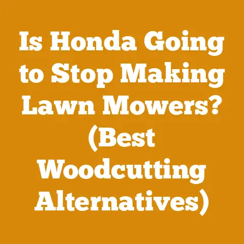 Is Honda Going to Stop Making Lawn Mowers? (Best Woodcutting Alternatives)
