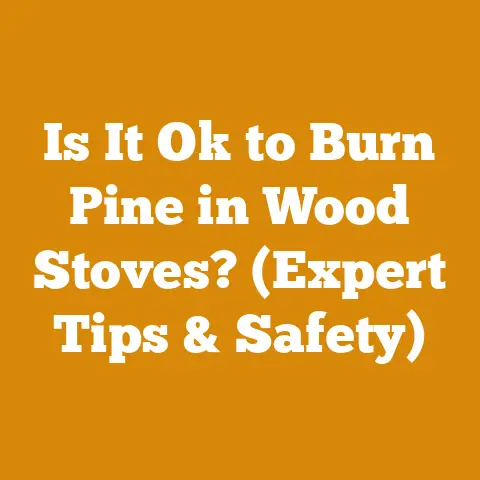 Is It Ok to Burn Pine in Wood Stoves? (Expert Tips & Safety)