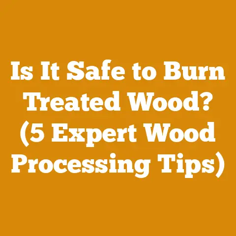 Is It Safe to Burn Treated Wood? (5 Expert Wood Processing Tips)